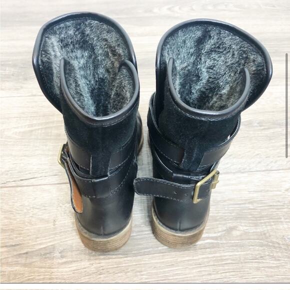 Lucky brand black leather Declann boots - Picture 4 of 8